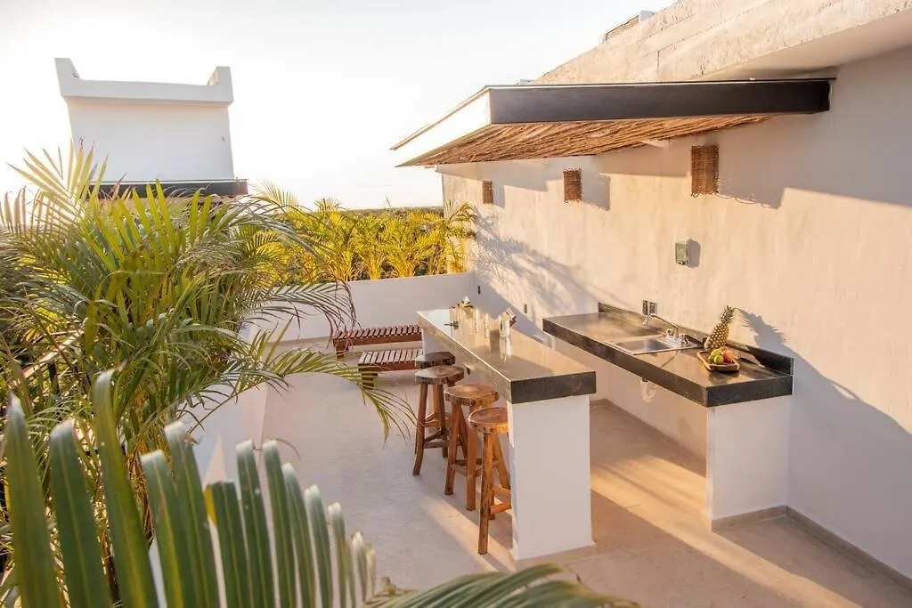 Luxury Apartment 2 Bedrooms With Jacuzzi Pp2 Tulum