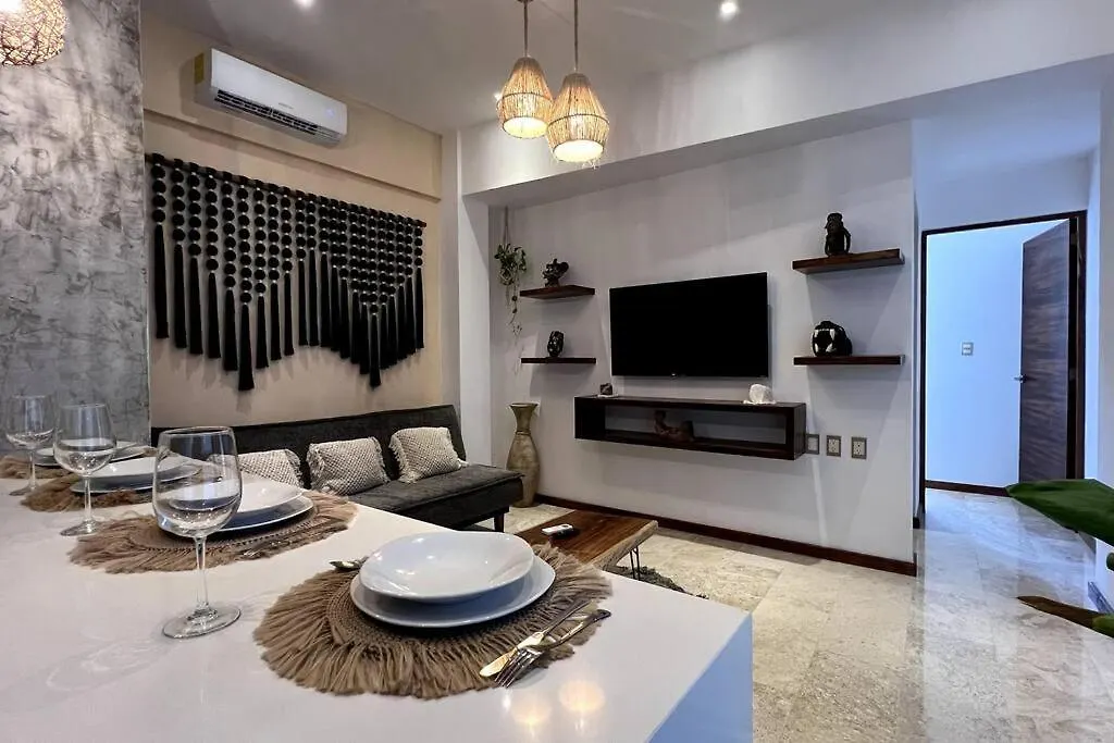 Luxury Apartment 2 Bedrooms With Jacuzzi Pp2 Tulum