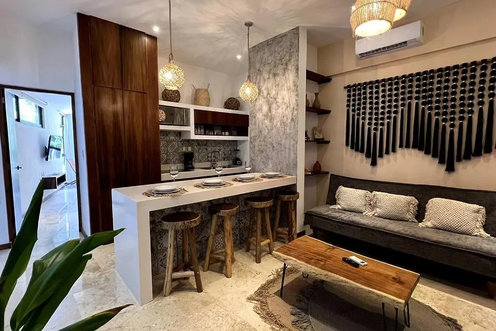 Luxury Apartment 2 Bedrooms With Jacuzzi Pp2 Tulum