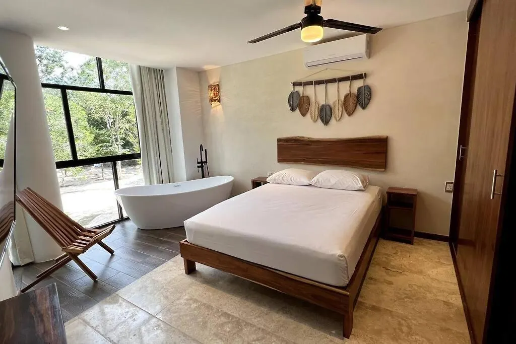 Luxury Apartment 2 Bedrooms With Jacuzzi Pp2 Tulum Mexiko